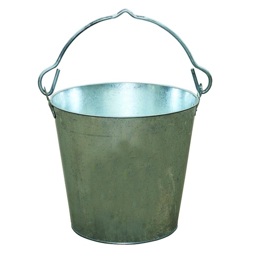 [GP8] 8 Quart Galvanized Dairy Pail