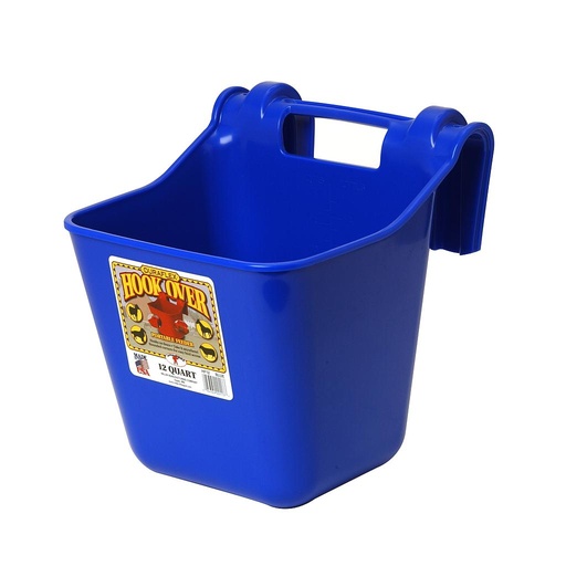 [HF12BLUE] 12 Quart Plastic Hook Over Feeder