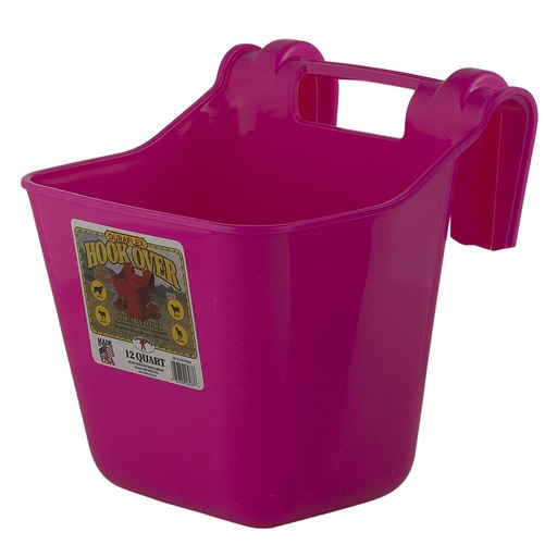 [HF12HOTPINK] 12 Quart Plastic Hook Over Feeder