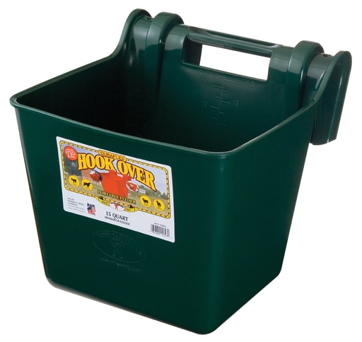 [HF15GREEN] 15 Quart Hook Over Feeder - Economy