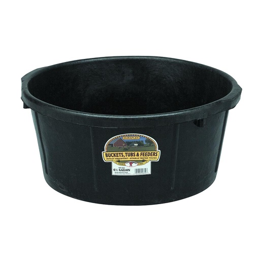 [HP650] 6.5 Gallon Rubber All-Purpose Tub