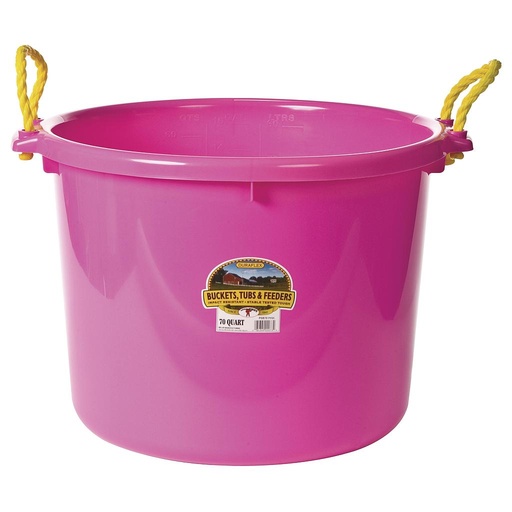 [PSB70HOTPINK] 70 Quart Muck Tub