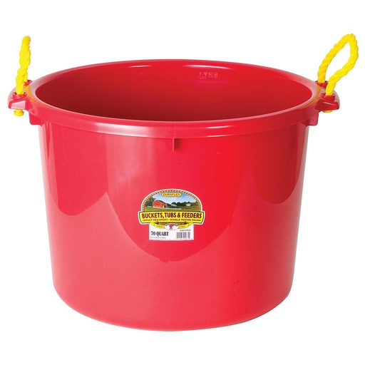[PSB70RED] 70 Quart Muck Tub