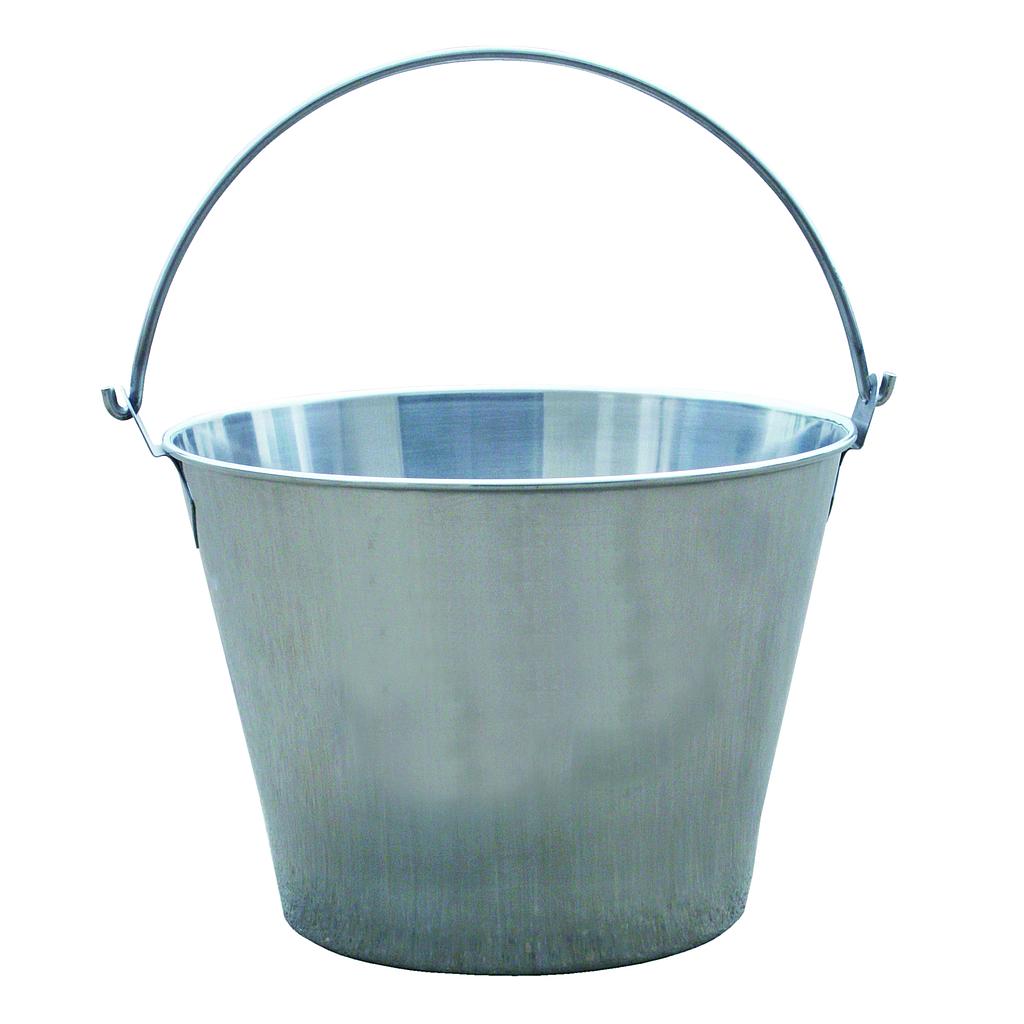 [SS9P] 9 Quart Stainless Steel Dairy Pail