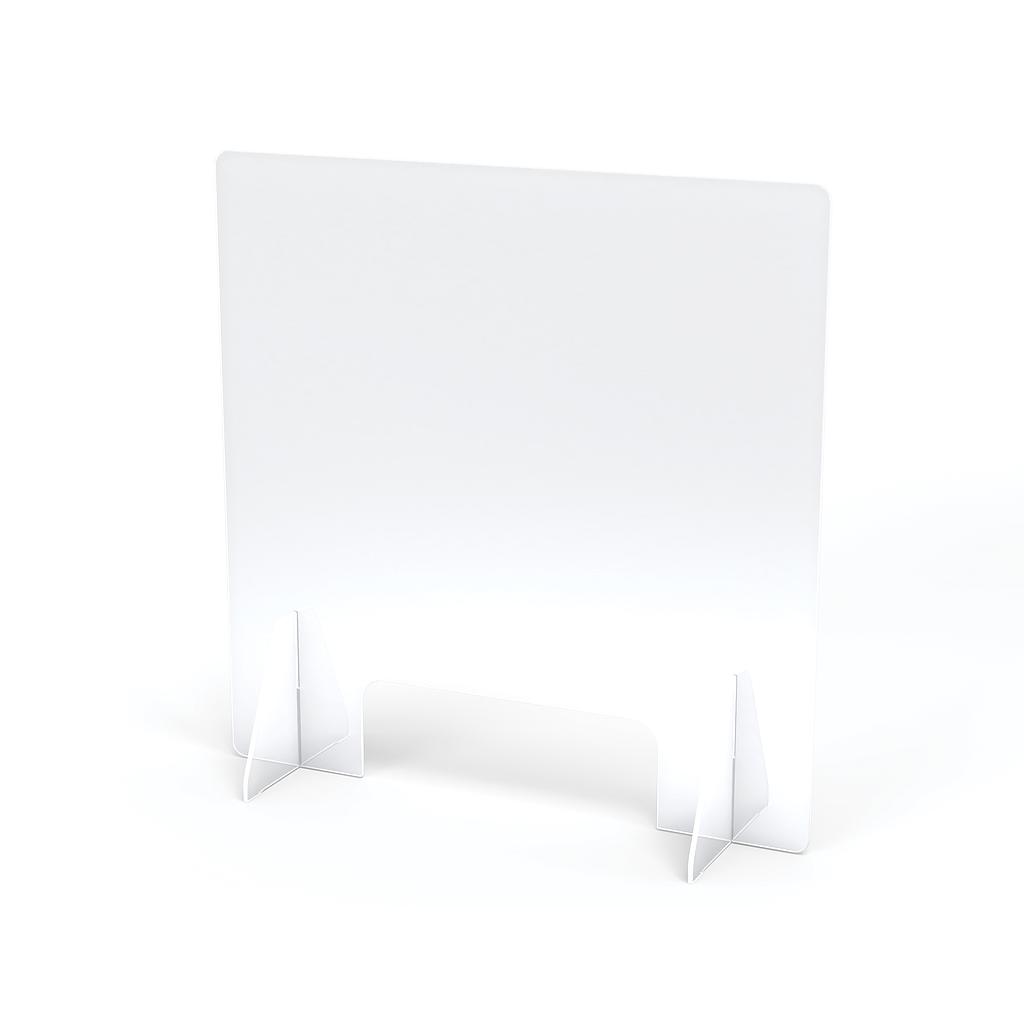 [9825JC] Jonti-Craft® See-Thru Table Divider Shields - 2 Station with Opening - 23.5" x 8" x 23.5"