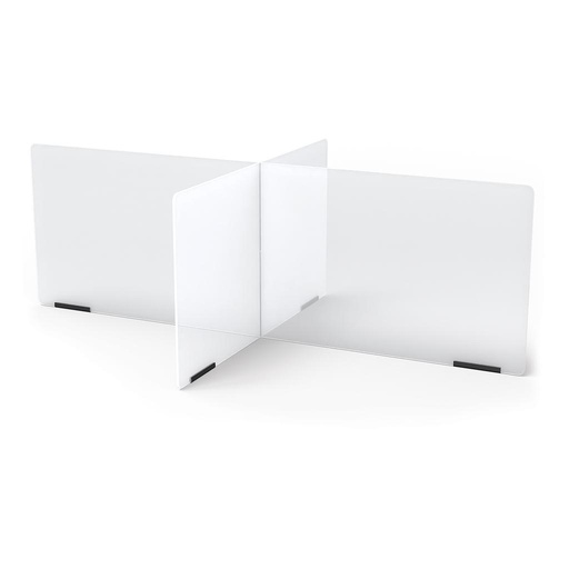 [9828JC] Jonti-Craft® See-Thru Table Divider Shields - 4 Station - 47.5" x 29.5" x 16"