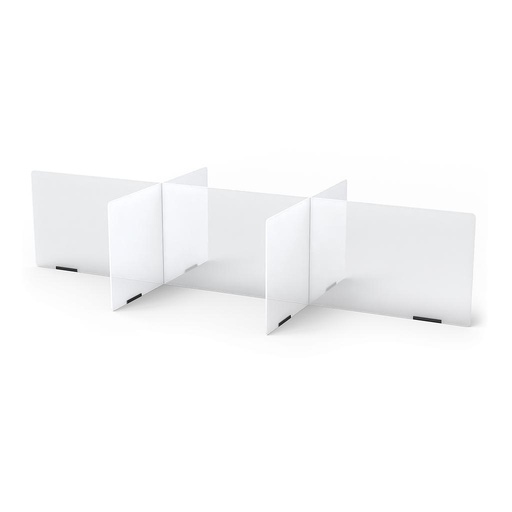 [9834JC] Jonti-Craft® See-Thru Table Divider Shields - 6 Station - 70.5" x 29.5" x 16"