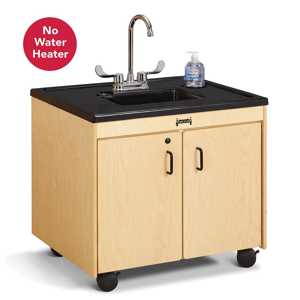 [1380JC] Jonti-Craft® Clean Hands Helper without Heater - 26" Counter - Plastic Sink