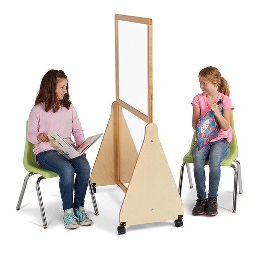 [1656JC] Jonti-Craft® See-Thru Small Mobile Space Divider