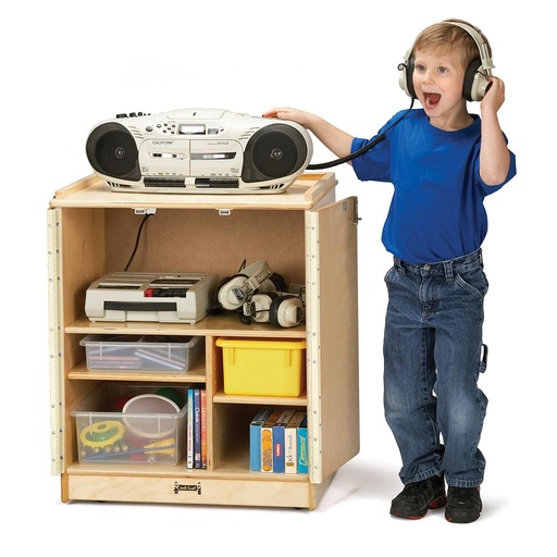 [3305JC] Jonti-Craft® Media Cart - Lockable