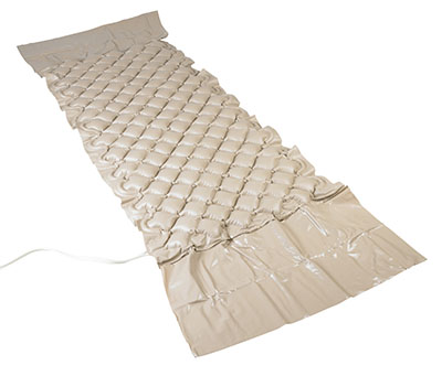 [13-0957] Med-Aire pad with end flaps (123"Lx36"Wx2.5"H) for variable pressure alternating pressure pump