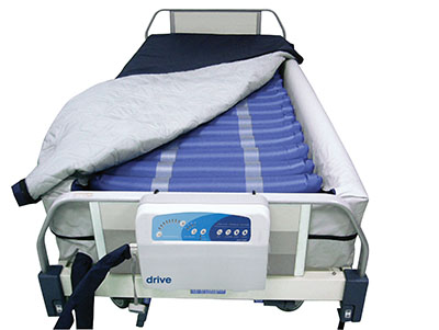 [43-3237] Drive, Med Aire Plus Defined Perimeter Low Air Loss Mattress Replacement System, with Low Pressure Alarm, 8"