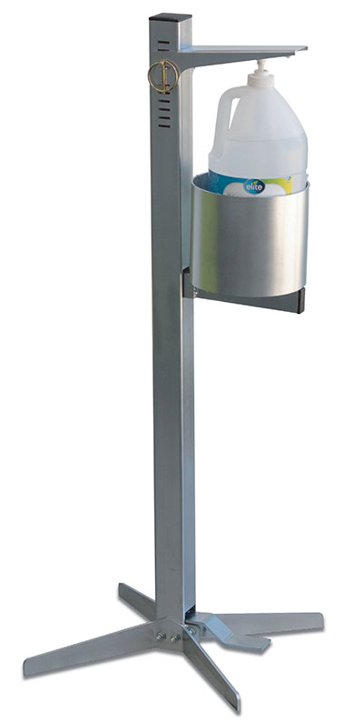 [15-1122] Pedal Activated Hand Sanitizer Stand, Industrial