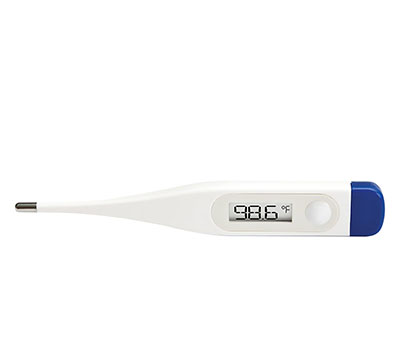 [77-0008-25] ADC Adtemp 30-40 Second Digital Thermometer, Blue, Case of 25