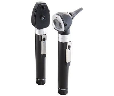 [77-0013] ADC Diagnostix Pocket Diagnostic Set, Otoscope / Ophthalmoscope, Hard Case
