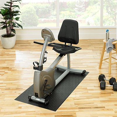 [10-8020] SuperMats, BikeMat Floor Protector, 36" X 48"