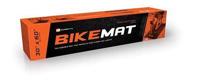 [10-8021] SuperMats, BikeMat Floor Protector, 30" X 60"