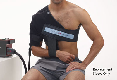 [13-2568] Game Ready Additional Sleeve (Sleeve ONLY) - Upper Extremity - Left Shoulder - Medium (33-45" chest)