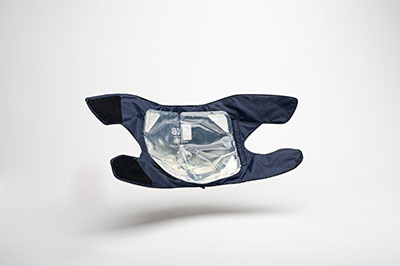 [13-2433] Squid Cold Compression Knee Wrap and Gel Pack