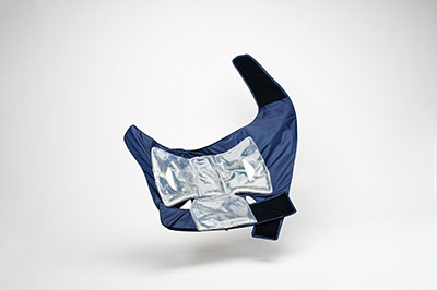 [13-2459] Squid Cold Compression Left Shoulder Wrap and Gel Pack, Large