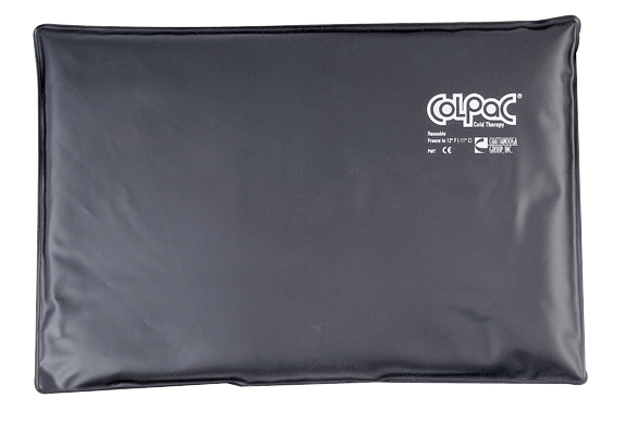 [00-1556-12] ColPaC Black Urethane Cold Pack - oversize - 12.5&quot; x 18.5&quot; - Case of 12