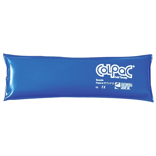 [00-1502] ColPaC Blue Vinyl Cold Pack - throat - 3" x 11"