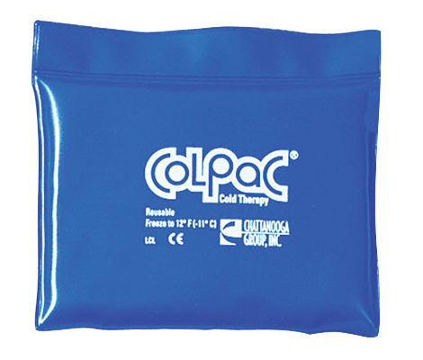 [00-1504-12] ColPaC Blue Vinyl Cold Pack - quarter size - 5.5&quot; x 7.5&quot; - Case of 12