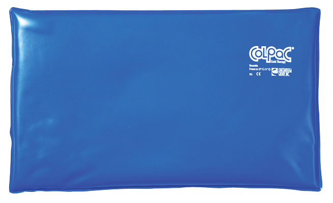 [00-1512] ColPaC Blue Vinyl Cold Pack - oversize - 11" x 21"