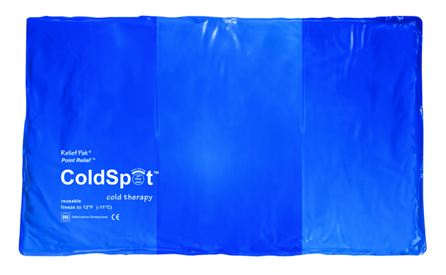 [11-1002] Relief Pak ColdSpot Blue Vinyl Pack - oversize - 11" x 21"