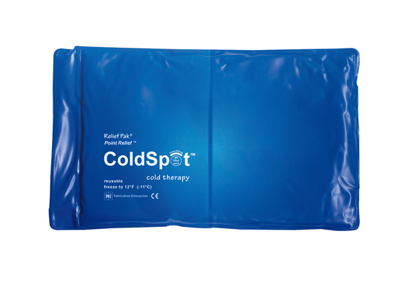 [11-1003] Relief Pak ColdSpot Blue Vinyl Pack - half size - 7" x 11"