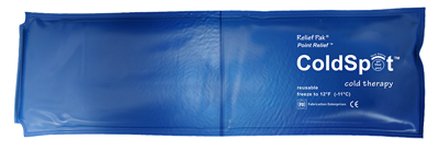 [11-1005] Relief Pak ColdSpot Blue Vinyl Pack - slim - 3" x 11"