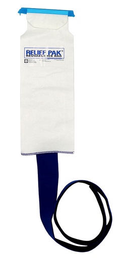 [11-1241-10] Relief Pak Insulated Ice Bag - Hook/Loop Band - small - 5" x 13" - Case of 10