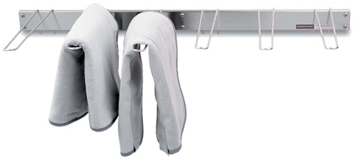 [00-4016] Wall mounted towel rack - 6-hook