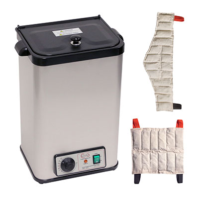 [11-1971-3] Relief Pak Heating Unit, 4-Pack Capacity, Stationary with (2) Standard and (2) Neck Packs, 220V