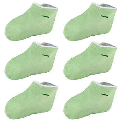 [11-1712] WaxWel Paraffin Bath - Accessory Package - 6 Terry Foot Booties ONLY