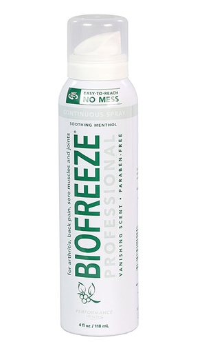[11-1037-12] BioFreeze Professional CryoSpray - 4 oz patient size, box of 12
