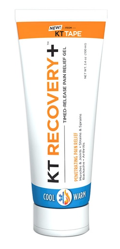 [13-1565] KT Recovery+, Pain Relief Gel, 3.4 oz tube