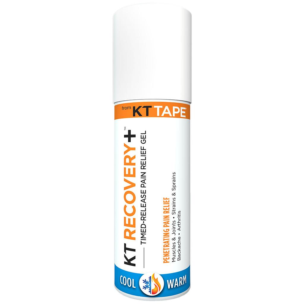[13-1566] KT Recovery+, Pain Relief Gel, 3.0 oz roll-on