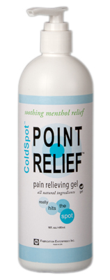 [11-0710-1] Point Relief ColdSpot Lotion - Gel Pump - 16 oz