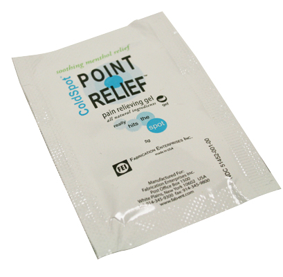 [11-0740-1] Point Relief ColdSpot Lotion - Gel Packet - 5 gram - 1 each