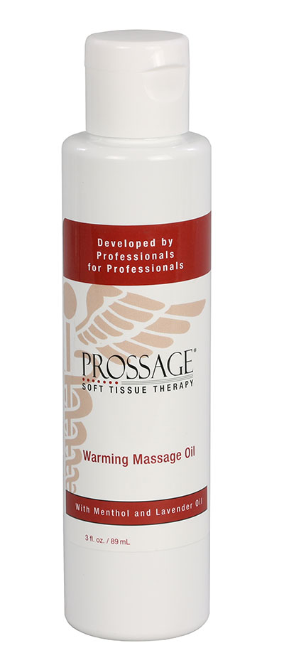 [11-0200-24] Prossage Warming Massage Oil - 3 oz bottle, case of 24