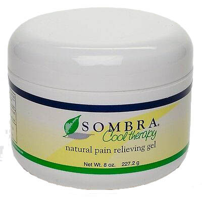 [11-0927] Sombra, Cool Therapy Pain Relieving Gel, 8 oz Jar
