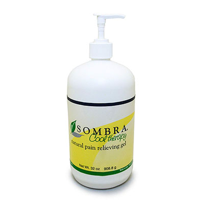 [11-0928] Sombra, Cool Therapy Pain Relieving Gel, 32 oz Pump