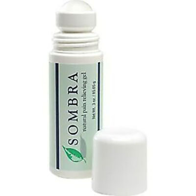 [11-0921] Sombra, Warm Therapy Pain Relieving Gel, 3 oz Roll-on