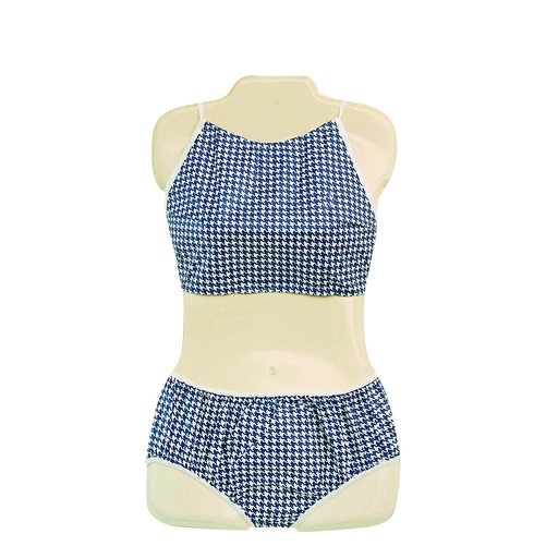 [20-1032] Dipsters patient wear, women's Bibb-top bikini, large - dozen