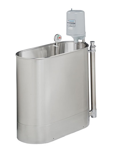 [42-1253] Extremity stationary whirlpool E-45-S, 45 gallon, 32"Lx15"Wx25"D