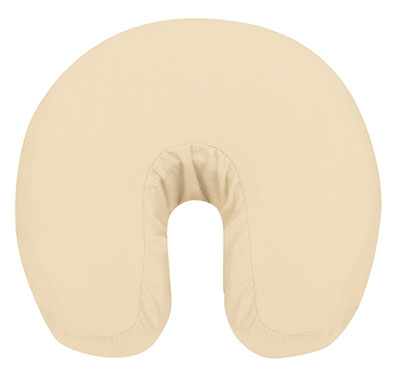 [15-3752CFT] Face Cradle Cover - Standard Size - Cotton Flannel - Tan