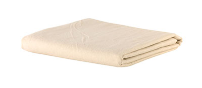 [15-3753CFT] Massage Sheet Set - Includes: Fitted, Flat and Cradle Sheets - Cotton Flannel - Tan
