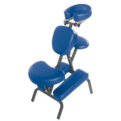 [15-3730B] Portable massage chair - Blue