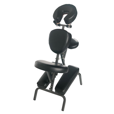 [15-3730BLK] Portable massage chair - Black